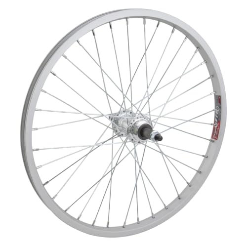WheelMaster Rear Bicycle Wheel 20 x 1.75, 36H, Alloy, Bolt On, Silver | bike-wheels