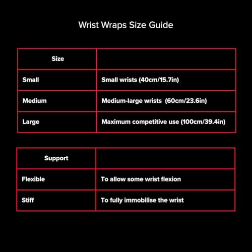 SBD Stiff Wrist Wraps – Maximum Support & Stability for Lifting, Powerlifting & Strength Training – IPF Approved, Made in Great Britain - size: Large