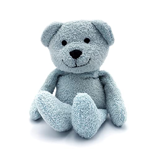Thermal-Aid® (Buckley The Blue Bear) – Washable Heating Pad & Ice Pack – Plush Hot/Cold Pack with Natural Corn Filling – Reusable Comfort - size: Zoo Blue Bear