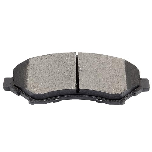 SCITOO D1273 Front Ceramic Brake Pads Sets & Brake Hardware Fit For Chrysler Town & Country,For Dodge Grand Caravan/Journey/Nitro,For Jeep Liberty/Wrangler JK,For Ram C/V,For VW For Routan - size: Front D1273-8389