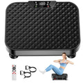 Vibration Plate Exercise Machine Vibration Plate for Lymphatic Drainage Weight Loss,Muscle Activation Fat Burner for Women Men,250 Speeds Shake Plate,Whole Body Exercise Equipment - color: Black