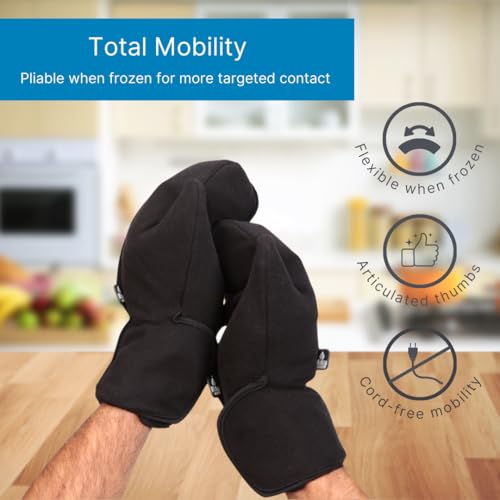 NatraCure Cold Therapy Mittens - Large/XL - (for Sore, Aching Hands, Arthritis, Neuropathy, Chemotherapy, and Hand or Finger Pain) - size: Large/XL