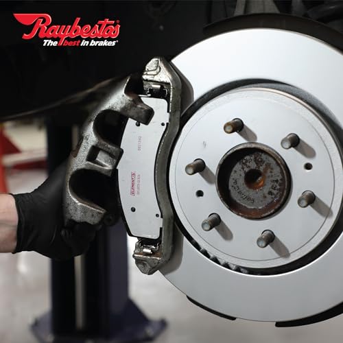 Raybestos Element3 Automotive Replacement Rear Brake Pad Set for Select Audi, Volkswagen (EHT340AH) - size: One Size, style: EHT340AH