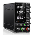 NICE-POWER DC Power Supply Variable 60V 5A, Adjustable Switching Regulated DC Bench Power Supply with Output Switch, High Precision 4-Digit LED Display, Benchtop Lab Power Supplies with 5V/2A USB Port - size: 60V 5A