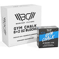 WARM BODY COLD MIND Sport Chalk Block - Gym Chalk for Weightlifting - Moisture-Absorbing Magnesium Carbonate - Gymnastics Hand Grip - style: 8 Blocks