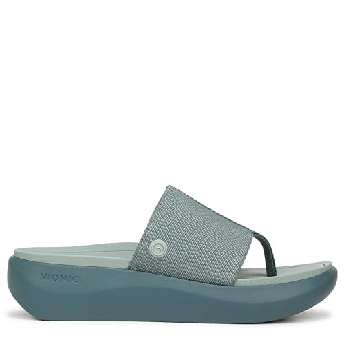 Vionic Women's Aqua - color: Bodega Blue Leather and Gore, size: 11