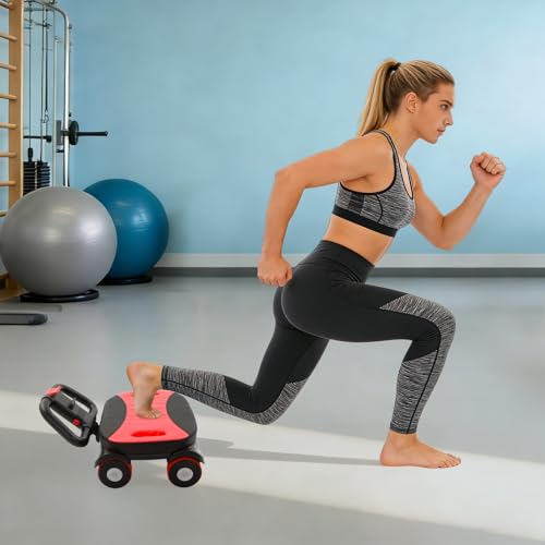 Abs Workout Wheel - color: Red