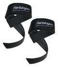 Harbinger Big Grip No-Slip Nylon Lifting Straps with DuraGrip (Pair) - style: Big Grip Padded