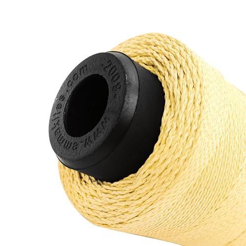 emma kites Kevlar Kite Line 1000Ft 100Lb Braided Kite String Abrasion Resistant Low Stretch Utility Cord for Outdoor Tactical Survival Hiking Camping - size: 100Lb_1000Ft | Braided