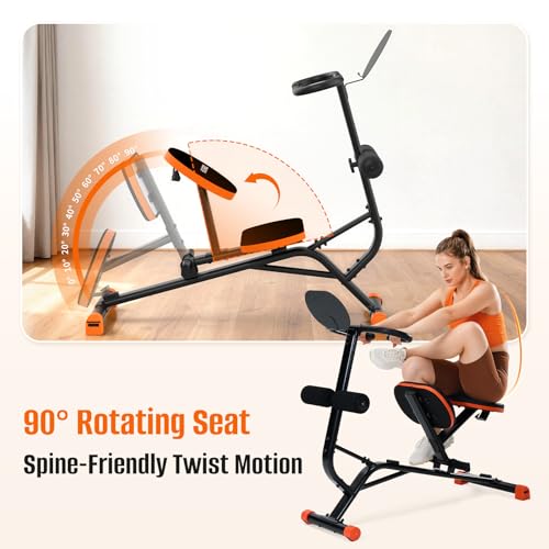 HXD-ERGO Stretching Machine for Full Body Flexibility, Quiet Back Stretcher for Home Gym, Lumbar Stretching, Rehab, Posture Correction, 220lbs Capacity