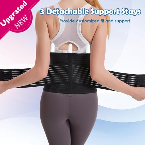 Paskyee Postpartum Belly Band, C-Section & Post Surgery Support Wrap(Black, L/XL) - color: Black, size: L/XL
