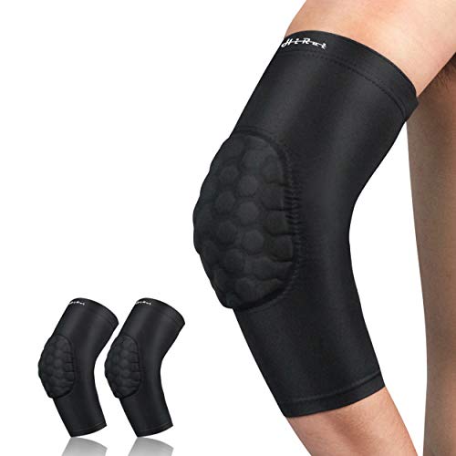 HiRui Elbow Pads for Teenagers Men and Women - Basketball Baseball Elbow Brace for Collision Avoidance and Support - color: Black, size: 3X-Large