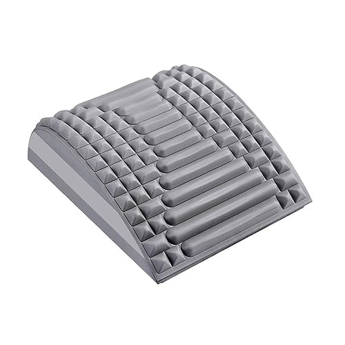 Refresh - Neck & Back Stretcher, Neck Stretcher Posture Corrector, Lumbar Stretcher for Neck Pain Relief, Lower Back, Upper Back and Shoulder (Gray) - color: Gray