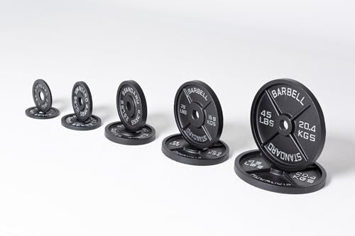 REP Fitness Iron Plates for Weightlifting Barbell Standard for Home Gym. Available in Pairs or Sets