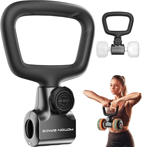 Flexible Dumbbell Converter - 260 LBS Weight Capacity Adjustable Alloy Steel Bar丨Convert Dumbbells to Barbell, Enhanced Compatibility for Wide Range of Dumbbells for Home Weight Lifting