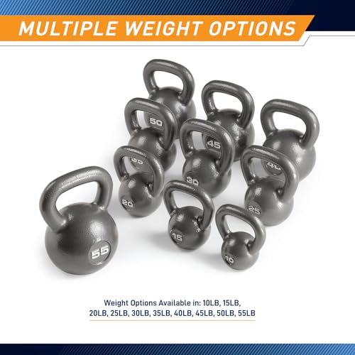 Marcy Hammertone Kettle Bells - 10 to 55 lbs. HKB Workout Weights - style: 55 lb