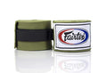 Fairtex HW2 Elastic Cotton Handwraps, 120' and 180" Full Length Hand Wraps-Many Colors - color: Olive Green, size: 120"