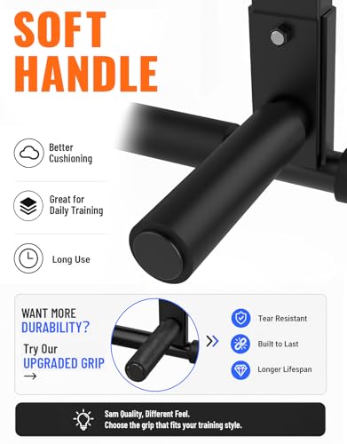 Fitarc Joist Mount Pull Up Bar, Wall Chin Up Bar Ceiling Mount for Beams, Heavy Duty Steel Construction, Home Gym Workout Equipment -Patent Pending - color: Joist Mounted for 8-9ft Beams, Standard Grip