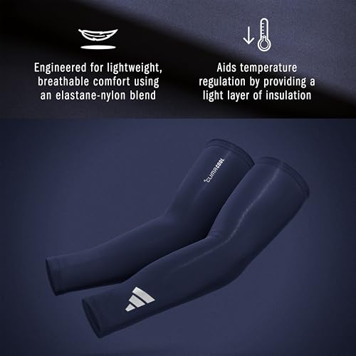 adidas Climacool Compression Arm Sleeves - color: Navy, size: Adult Large/Extra-Large