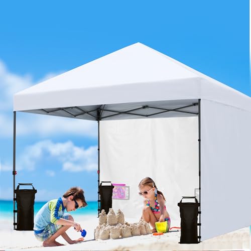 SANWAY 180 LBS (Unfilled) Sand Bags for Canopy Weights, Windproof-Portable and Durable to Secure Tents, Canopies, and Umbrellas-Black - color: Black - 6 PCS
