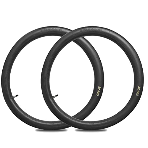 2.75/3.00-21” Replacement Inner Tube 80/100-21(300/325-21) with TR4 Staight Valve Stem, Fits Motorcycle with 21'' Tires (2-Pack) - Made from Heavy Duty, Thick Premium Rubber - size: 2.75/3.00-21"