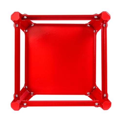Metal Plyometric Jumping Box, 12/18/24 Inch Anti-Slip Workout Step Up Box for Home Gym