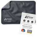Medium Flexible Gel Ice Packs Reusable - Hot and Cold Soft Ice Packs for Injuries Reusable for Ankle, Arm, Foot, Leg, Back Pain Relief - 8" x 12" - Grey - size: Medium, style: Grey