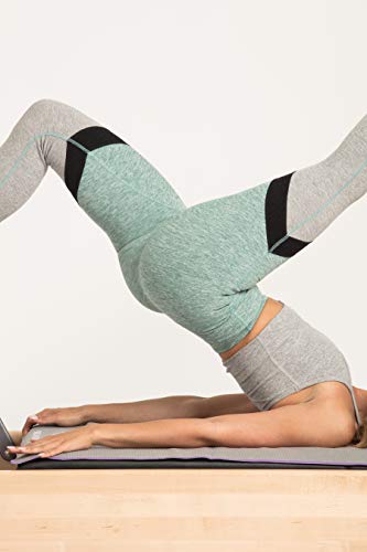 Salt & Honey Non-Slip Pilates Reformer Mat Towel - color: Gray