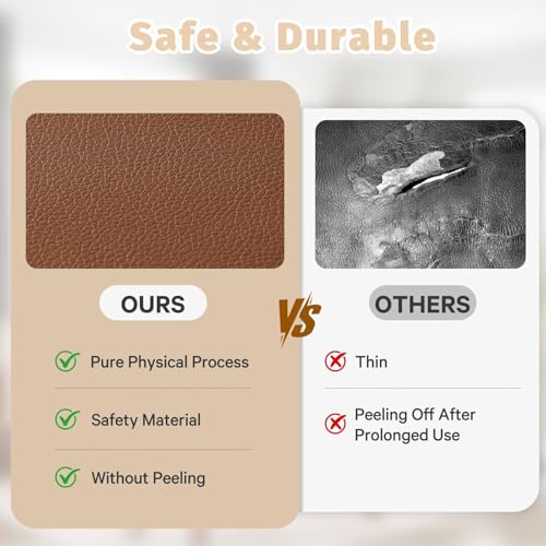 Waterproof Baby Play Mat for Floor Memory Foam 50 * 50 Cushion Playpen Playmat Tummy Time Crawling Mat Nursery Rug Thick Pad Create Soft & Safe Area for Infants,Toddler,Kids,Chestnut - color: Chestnut, size: 50*50