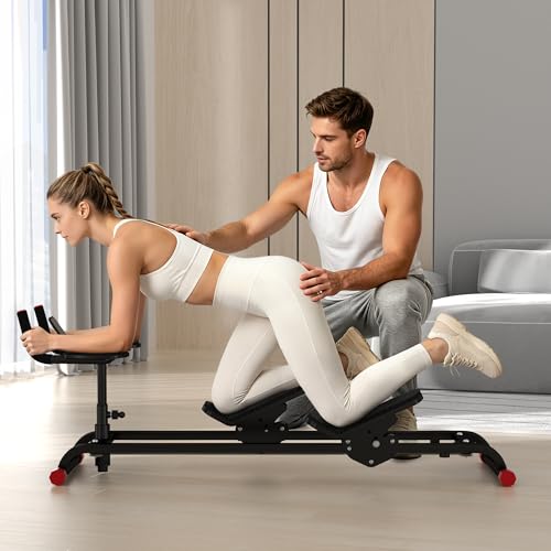 Spine Twist and Stretch Trainer Abdominal Machine for Home Gym Workout | Crawler with Counter for Muscle Training and Leg Stretching and Core Activation