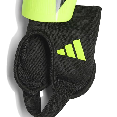 adidas Kids' Tiro Match Soccer Shin Guards - color: Lucid Lemon/Black, size: Large