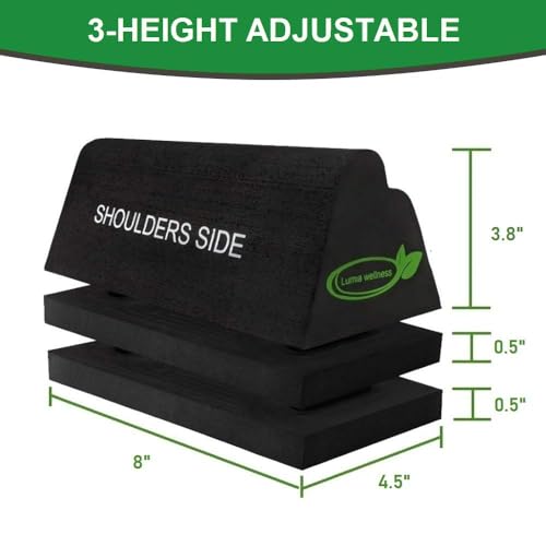 Neck and Shoulder Relaxer, Neck Stretcher Chiropractic Pillows for Pain Relief, Cervical Traction Device for Cervical Spine Alignment