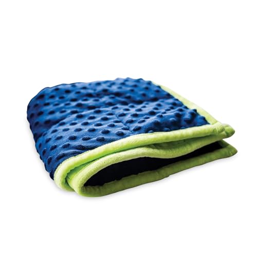 MindWare Sensory Genius Weighted Lap Pad – 24” x 19 1/2” 5 pounds – Ideal for Kids & Adults – Sensory Pad for Kids – Great for Classroom, Work or Home – Ages 5 & Up
