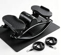Rock Stepper Side to Side - Mini Stepper Exercise Machine for Home Workout, Rocking Stair Stepper with Resistance Bands & Mat, Portable Workout Equipment & Balance Board Alternative for Adults