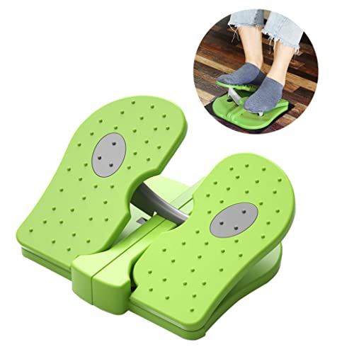 Mini Stepper Foldable Portable Under Desk Stepper Non-Slip Ergonomic Pedal Exerciser 100N Resistance Exercise Pedal Machine for Home Office