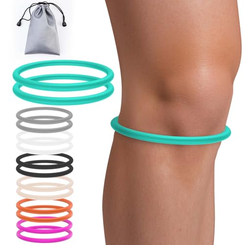 teyy Patellar Tendon Support Strap for Knee Pain Relief (2, Blue, Medium) - color: Blue