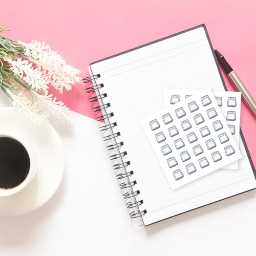OLYCRAFT 500Pcs Weight Tracker Stickers 20 Sheets Fitness Goal Stickers Mini Weight Loss Stickers Weight Tracking Scale Planner Stickers Weight Scales Stickers for Scrapbooking Journal Workout Supply - style: Weight Tracking Scale