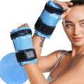 REVIX Wrist Ice Pack Wraps for Carpal Discomfort Soothing (2-Piece Set) Reusable Gel Hand Ice Packs, Cold Pack with Cold Compress, Promote Flexibility and Reduce Fatigue - style: Blue-2packs