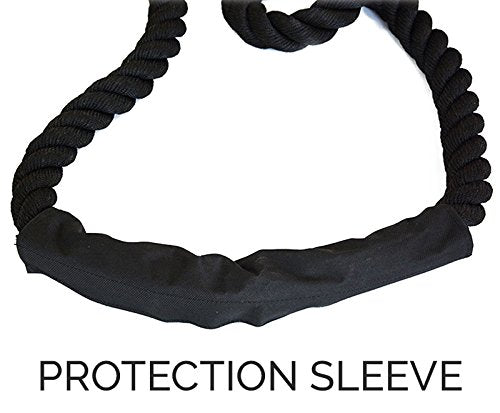 MOVEMINT Heavy Jump Rope (5LB & 8.5LB Options) w/Protection Sleeve