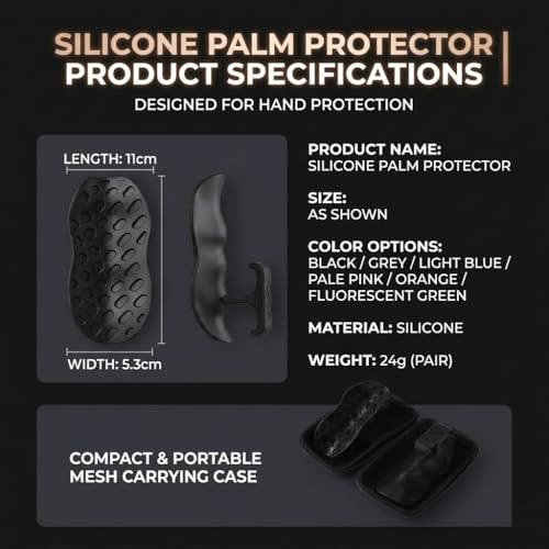 NADUSEP Gym Grips Anti-Slip for Weight Lifting – Silicone Workout Grips Pads for Palm Callus Protection, Ergonomic Weightlifting Gym Gloves for Deadlift Pull Ups Barbell Training Men Women