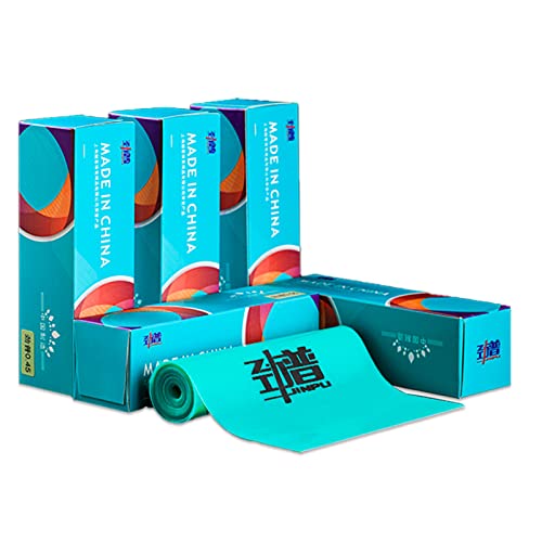 tetotak JINPU 2M Slingshot Bands Flat 0.4/0.45/0.5/0.55/0.6/0.65mm Transparent Blue Professional Adults Hunting Replacement Material Heavy Duty Homemade Simple Shot Shooting Quick Rebound - size: 0.7mm