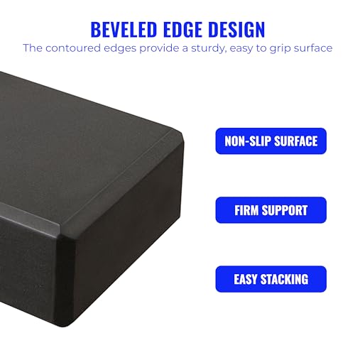 20 Pack 3" Yoga Block, EVA Foam Yoga Brick, 3"x6"x9"