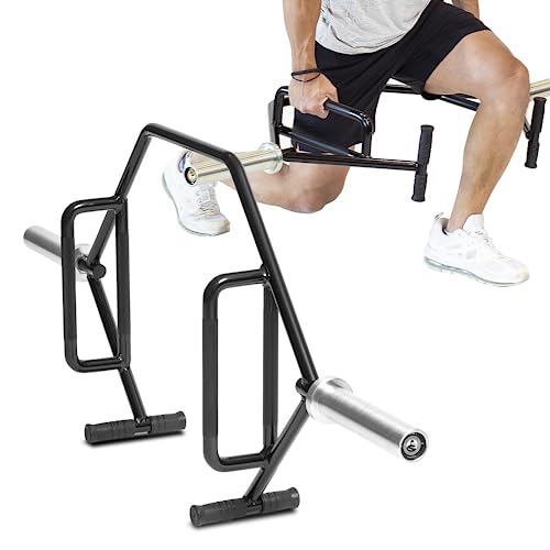 Bells of Steel Trap Bar, Open Ended Hex Bar Deadlift & Olympic Trapbar for Weight Lifting, Heavy Duty Hexagonal Dead Lift Bar with Rotating Sleeves, Built-in Jack, 700lb, for Commercial & Home Gym