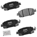 Bendix Priority1 CFC2310 Ceramic Front Brake Pads for Nissan Kicks 2024-2021, Sentra 2023-2020 - style: CFC2310