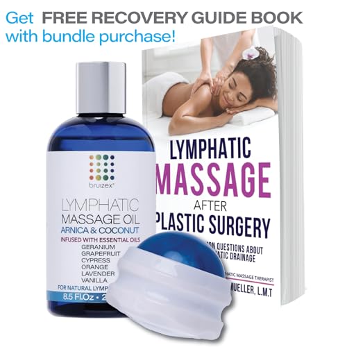Lymphatic Drainage Massager, Fibro Roller Ball for Post Surgery Recovery | Handheld massager for post-surgery recovery after liposuction, 360 lipo, tummy tuck and BBL