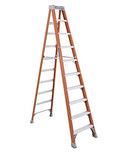 Louisville Ladder 10-Foot Fiberglass Step Ladder, 300-Pound Load Capacity, Type IA, FS1510 - size: 10 feet