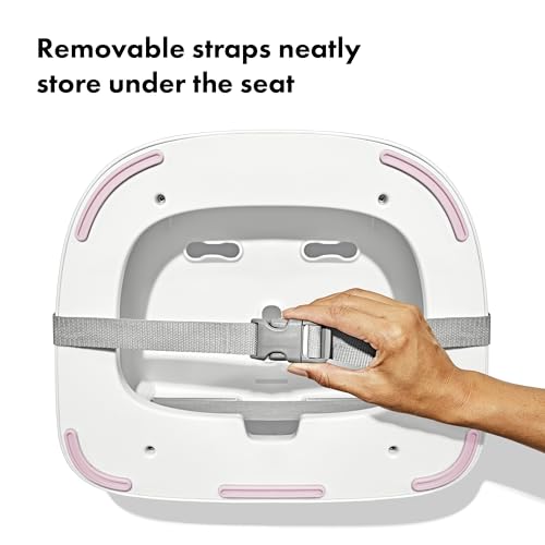 OXO Tot Nest Booster Seat with Straps - Blossom - color: Blossom