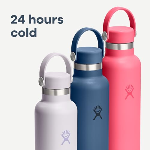 Hydro Flask Water Bottle - Insulated Stainless Steel - Non Spill, Leakproof in 21 Oz Cloud Pink - color: CLOUD PINK, style: 21 Oz