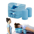 G.StretchAid Face-Down Posture Corrector for Tech Neck & Rounded Shoulders | 5-in-1 Face-Down Reset, Guided Chin-Tuck Positioning, 4-Level Cervical & Shoulder Support, Neck Stretcher, Travel Case