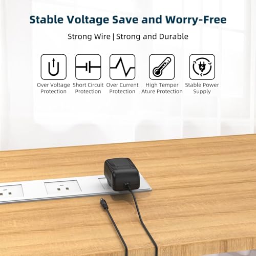 AC Adapter Charger Compatible with TB12 VPLI-RED-02A Vibrating Pliability Massage Foam Roller